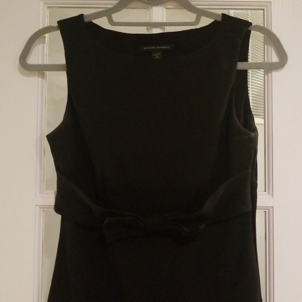 Black Breakfast at Tiffany's Banana Republic dress